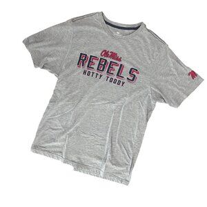 COLOSSEUM Ole Miss Rebels Hotty Toddy Short Sleeve Mens Tee T-Shirt Size XL